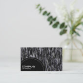 Halfcirkelpaneel (stippen) - Abstracte Cliff 02 Visitekaartje (Staand voorkant)