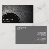 Halfcirkelpaneel (stippen) — Elektrische pool 010 Visitekaartje (Voorkant / Achterkant)