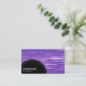 Halfcirkelpaneel (stippen) - Interferentie (goud) Visitekaartje (Staand voorkant)