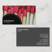 Halfcirkelpaneel (stippen) - Overeenkomsten Visitekaartje (Voorkant / Achterkant)