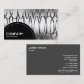 Halfcirkelpaneel (stippen) - Springs-software Visitekaartje (Voorkant / Achterkant)