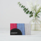 Halfcirkelpaneel (stippen) - Verdonkerende thread Visitekaartje (Staand voorkant)