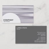 Halfcirkelpaneel - Waves Visitekaartje (Voorkant / Achterkant)