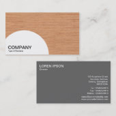 Halfcirkelpaneel - Wppd 06 Visitekaartje (Voorkant / Achterkant)