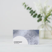 Halfcirkelpaneel - Zeepbellen 02 Visitekaartje (Staand voorkant)