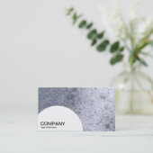 Halfcirkelpaneel - Zeepbellen 03 Visitekaartje (Staand voorkant)