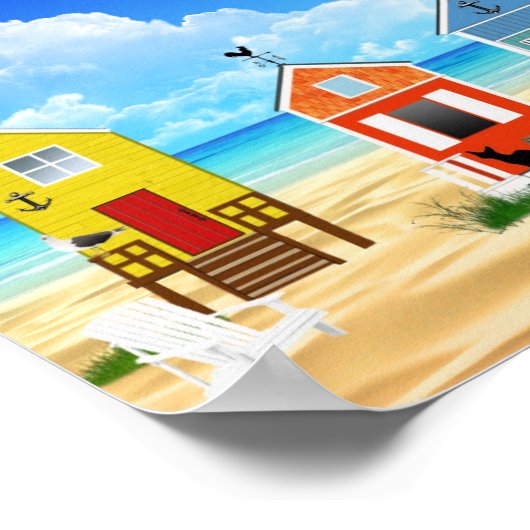 Halfdejaars zomerfeest poster (Hoek)