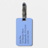 Halfdgetje in de zomer van het Nationaal Park Yose Bagagelabel (Achterkant verticaal)