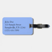 Halfdgetje in de zomer van het Nationaal Park Yose Bagagelabel (Achterkant horizontaal)