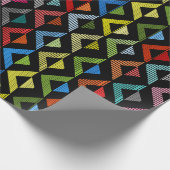 Halfdiamant vervagen cadeaupapier (Hoek)