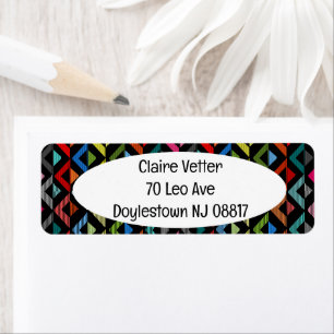 Halfdiamant vervagen etiket