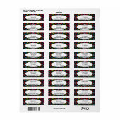 Halfdiamant vervagen etiket (Full Sheet)