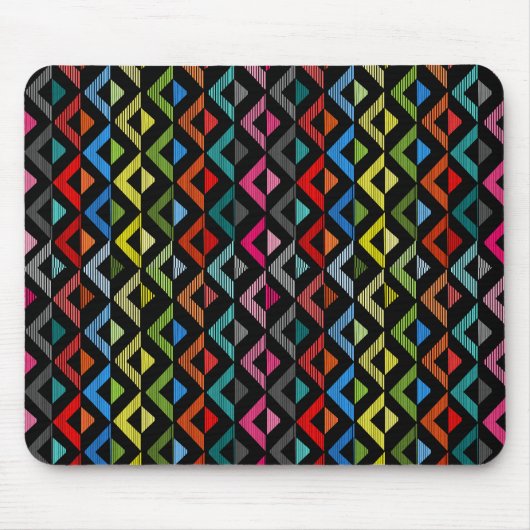 Halfdiamant vervagen muismat (Voorkant)