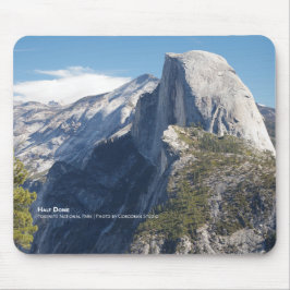 Halfdome in het Nationaal Park Yosemite Muismat