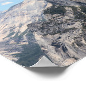 Halfdome in het Nationaal Park Yosemite Poster (Hoek)