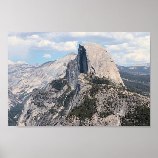 Halfdome in het Nationaal Park Yosemite Poster (Voorkant)