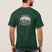 Halfdome in Yosemite National Park in Californië T-shirt (Achterkant)