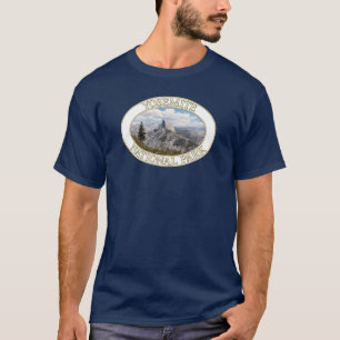 Halfdome in Yosemite National Park in Californië T-shirt