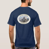 Halfdome in Yosemite National Park in Californië T-shirt (Achterkant)