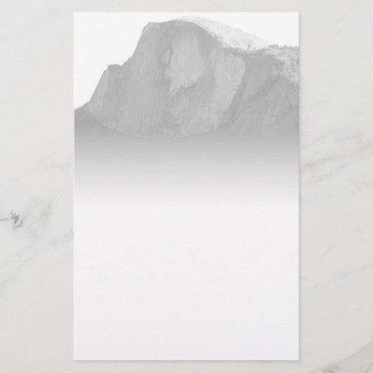 Halfdome Yosemite Stationery Briefpapier (Voorkant)
