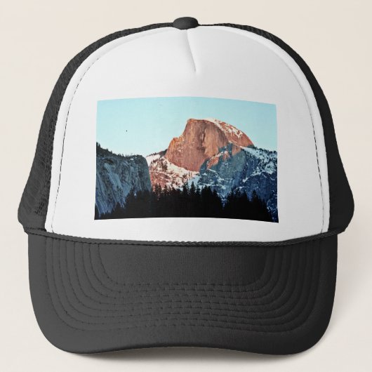 Halfdome, Yosemite Valley Trucker Pet (Voorkant)