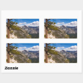 Halfdomen landschap, Californië Rechthoekige Sticker (Vel)