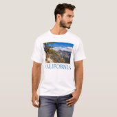 Halfdomen landschap, Californië T-shirt (Voorkant volledig)