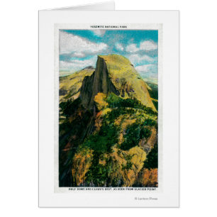 Halfdommen en Cloud Rest van Glacier Point