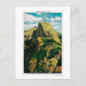 Halfdommen en Cloud Rest van Glacier Point Briefkaart (Voorkant)
