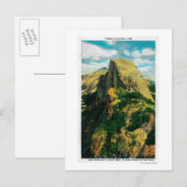 Halfdommen en Cloud Rest van Glacier Point Briefkaart (Voorkant / Achterkant)