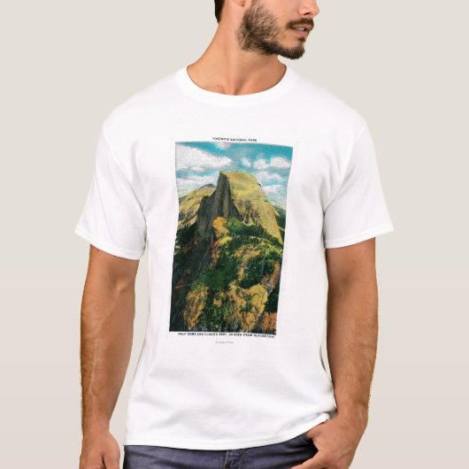 Halfdommen en Cloud Rest van Glacier Point T-shirt (Voorkant)