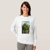 Halfdommen en Cloud Rest van Glacier Point T-shirt (Voorkant volledig)