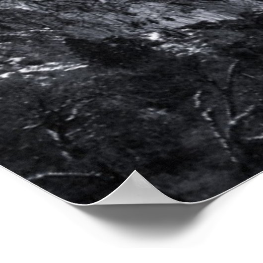 Halfdommen in de winter | Yosemite Valley Poster (Hoek)