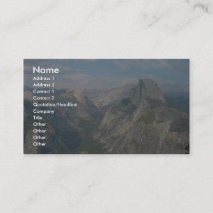 Halfdommen in het nationaal park Yosemite (als bek Visitekaartje