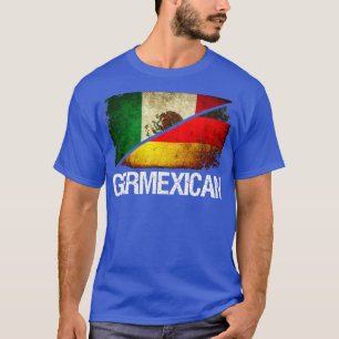 HalfDuitse en halve Mexicaanse vlag - Germexican H T-shirt