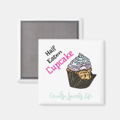 HalfEatenCupcake magneet (Voorkant / Achterkant)