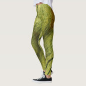 Halfedelsteen steen textuur structuur leggings (Links)