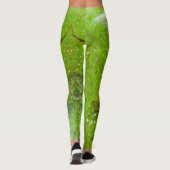 Halfedelsteen steen textuur structuur leggings (Achterkant)