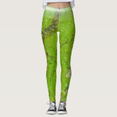 Halfedelsteen steen textuur structuur leggings (Voorkant)