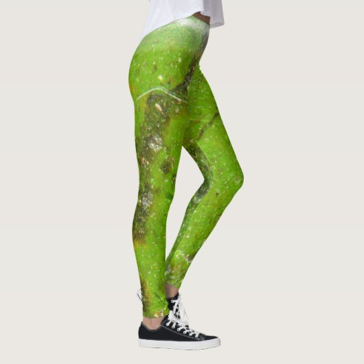 Halfedelsteen steen textuur structuur leggings (Rechts)