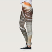 Halfedelsteen steen textuur structuur leggings (Links)