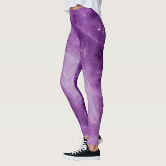Halfedelsteen steen textuur structuur leggings (Links)