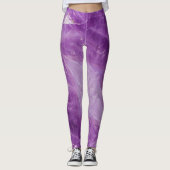 Halfedelsteen steen textuur structuur leggings (Voorkant)