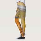 Halfedelsteen steen textuur structuur leggings (Links)
