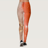 Halfedelstenen textuurstructuur leggings (Achterkant)