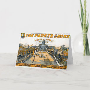 Halfeeuwfeest van Kansas. Staat huis grond. Kaart