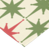 Halfeeuwse moderne kerstavond in de Retro Tafelkleed (Gekanteld)