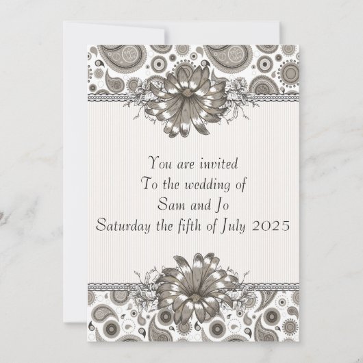 Halfformele uitnodiging (Voorkant)