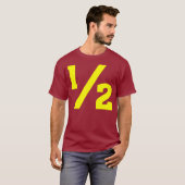 Halfgeel T-shirt (Voorkant volledig)