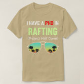Halfgeklakte Raft Rafter PHD Project T-shirt (Design voorkant)